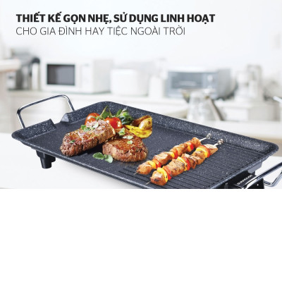 Vỉ nướng điện Sunhouse SHD4607 1500 W - Hàng Chính Hãng 100%