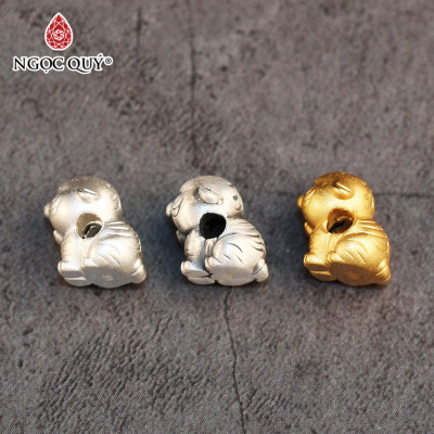 Cham bạc hình hổ xỏ ngang - Ngọc Quý Gemstones