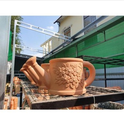Chậu Gốm Đất Nung (terracotta) Hình BÌNH VÒI SEN D40xR18xC16cm