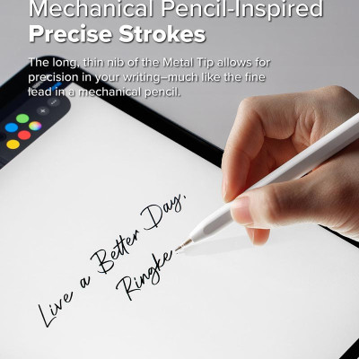 [Combo 3] Đầu bút thay thế Ringke Metal / HB / 2B Tip dành cho Apple Pencil - Hàng Chính Hãng
