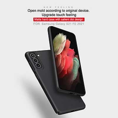 Ốp lưng Nillkin Frosted Shield dành cho Galaxy S21 FE - hàng chính hãng