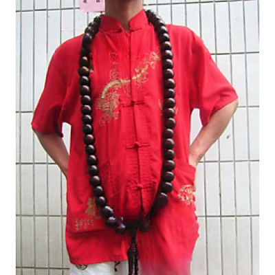 Tràng hạt Đại Phật châu, gỗ Mahogany Ấn độ, món quà vô cùng ý nghĩa cho các Phật tử.