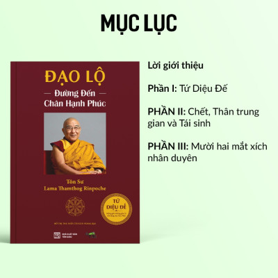 Đạo Lộ - Đường đến chân hành phúc (Tác giả Tôn Sư Lama Thamthog Rinpoche)