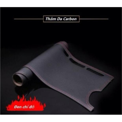 Thảm taplo da vân cacbon dành cho dòng xe mitsubishi xpander 2019