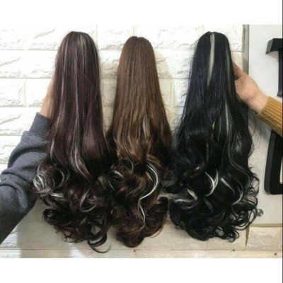 Tóc Ngoặm line cao cấp chịu nhiệt- hình thật