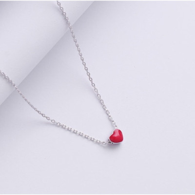 Dây chuyền trái tim đỏ nhỏ xinh sweet heart