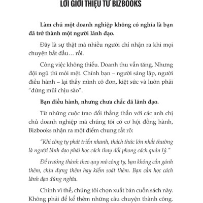 Sách - Lãnh Đạo Thật Đừng Chỉ Ngồi Ghế - Cách Người Điều Hành Xuất Sắc Tạo Ảnh Hưởng, Dẫn Dắt Và Bứt Phá Đội Ngũ