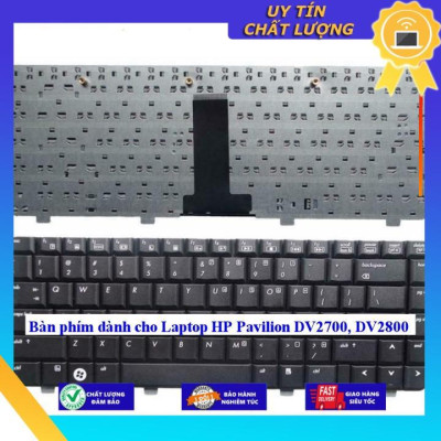 Bàn phím dùng cho Laptop HP Pavilion DV2700 DV2800 - Hàng Nhập Khẩu New Seal