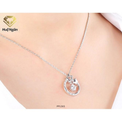 Dây chuyền bạc 925 Huệ Ngân - Ngôi sao may mắn PP1265
