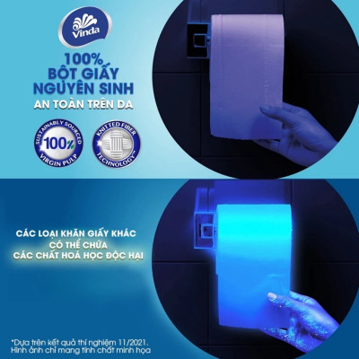 Combo 2 Lốc Giấy Vệ Sinh Cao Cấp Vinda 3 Lớp - Deluxe