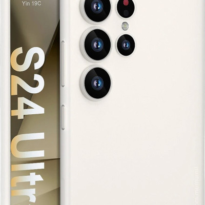 Ốp lưng lụa cho SamSung Galaxy S24 Ultra , S24 Plus, S24 chính hãng Memumi siêu mỏng, chống vân tay - Hàng chính hãng