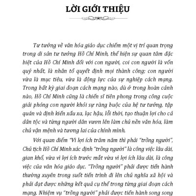 Văn Hoá Soi Đường Cho Quốc Dân Đi - Chủ Tịch Hồ Chí Minh Và Hành Trình Tiếp Biến Văn Hoá Nhân Loại