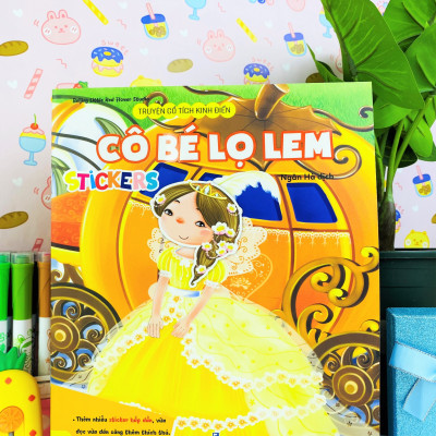 Sách - Combo 8 Cuốn Truyện Cổ Tích Kinh Điển Stickers - Ndbooks