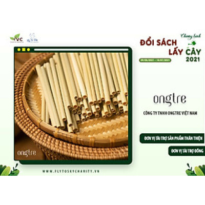 Bộ 10 ống hút tre, tặng 2 cọ xơ dừa (hàng loại Xuất khẩu)