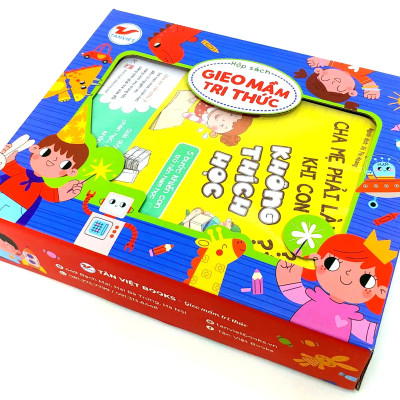 Box Set Gieo Mầm Tri Thức 8: Cùng Con Vững Bước Trưởng Thành (Bộ 4 Cuốn)