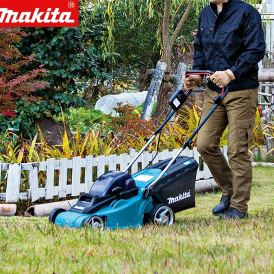 MÁY CẮT CỎ ĐẨY DÙNG PIN (380MM)(18VX2) MAKITA DLM380PM2 (SẠC NHANH 02 PIN 18V/4.0AH) - HÀNG CHÍNH HÃNG