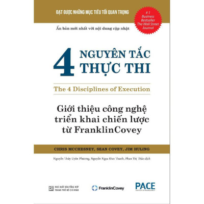 Sách - 4 Nguyên Tắc Thực Thi - Chris Mcchesney & Sean Covey - PACE Books