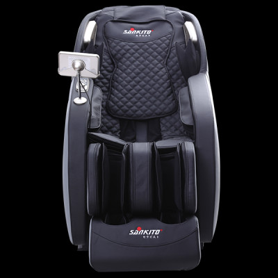 Ghế massage cao cấp Sankito S60-Plus, công nghệ con lăn massage đa diểm 4D, nhiệt hồng ngoại tiên tiến