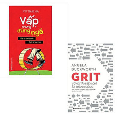 Combo Vấp Nhưng Đừng Ngã + Vững Tâm Bền Chí Ắt Thành Công