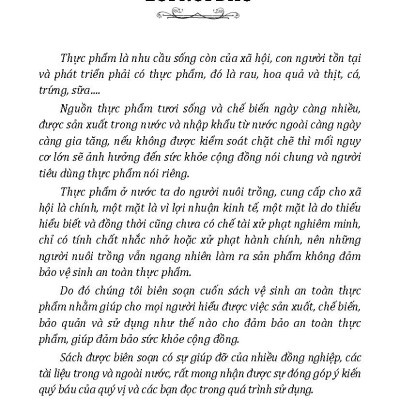 Nông Nghiệp Xanh, Sạch - Vệ Sinh An Toàn Thực Phẩm