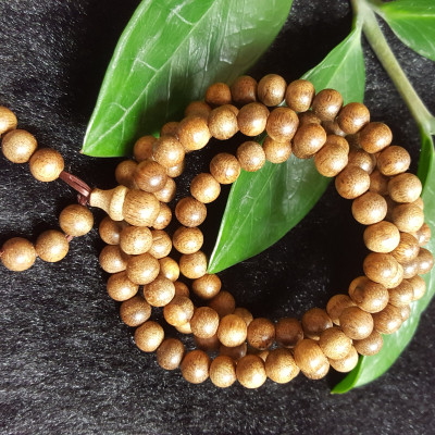 Vòng tay chuỗi 108 Hạt Trầm Hương Sánh Ghép cho nữ CMH02