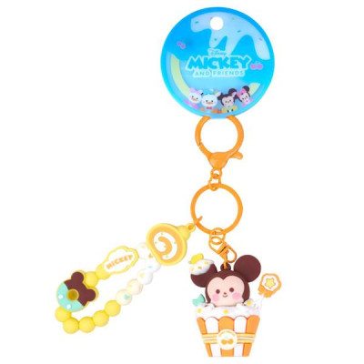 Móc Khóa Bánh Cupcake Disney Và Những Người Bạn - Vịt Daisy Chuột Mickey - Goldlok STC119033/Mickey