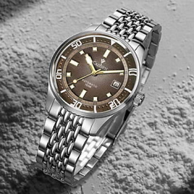 Đồng Hồ Nam Cadisen C8244M3 Chính Hãng Full Box Chống Nước Kính Chống Xước Dây Thép BH 2 Năm Máy Cơ