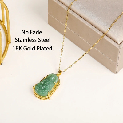 Dây chuyền mặt phật ngọc