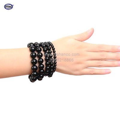 Vòng tay sừng trâu đen phong thuỷ (BH612B) Tâm Linh - Bình An - Tài Lộc - Bracelet of HAHANCO