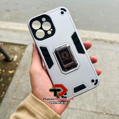 Ốp lưng chống sốc cho iPhone 14 Pro Max, 14 Pro, 13 Pro Max, 13 Pro kèm iring mạ crom - Hàng nhập khẩu