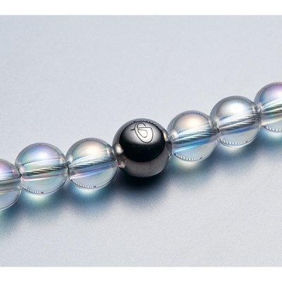 Vòng cổ Phiten pha lê (3mm) AQ812051/AQ812053