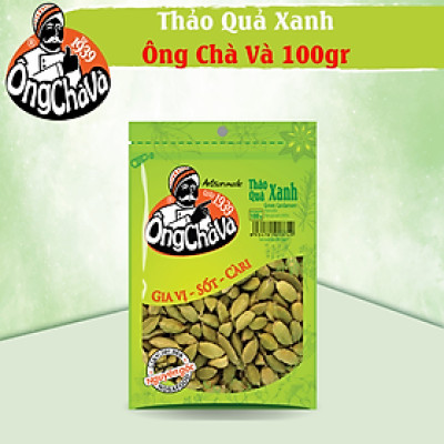 Thảo Quả Xanh Ông Chà Và 100gr (Green Cardamom)