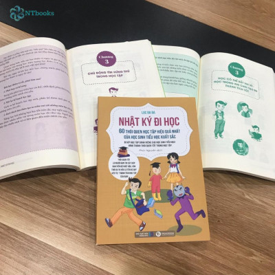 Bộ 3 cuốn Nhật Ký Đi Học - 60 Bí Kíp - 60 Thói Quen - 60 Thái Độ Học Tập Hiệu Quả Nhất Của Học Sinh Tiểu Học