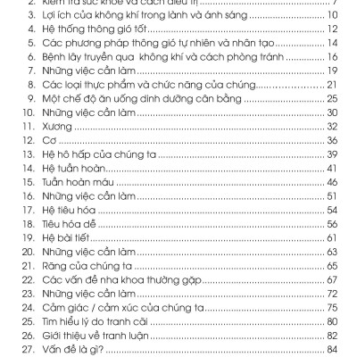 Kiến Thức Và Kỹ Năng Dành Cho Học Sinh - Sức Khoẻ Và Bệnh Thường Gặp 