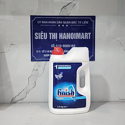 Bột rửa bát Finish 2.5 kg không mùi dùng cho máy rửa bát