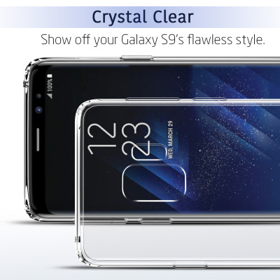 Ốp lưng silicon chống sốc cho Samsung Galaxy S8 hiệu Likgus Crashproof giúp chống chịu mọi va đập  - Hàng chính hãng