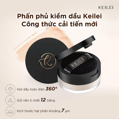 【NEW】PHẤN PHỦ KIỀM DẦU HOÀN HẢO KEILEI Super Perfect setting powder 8g