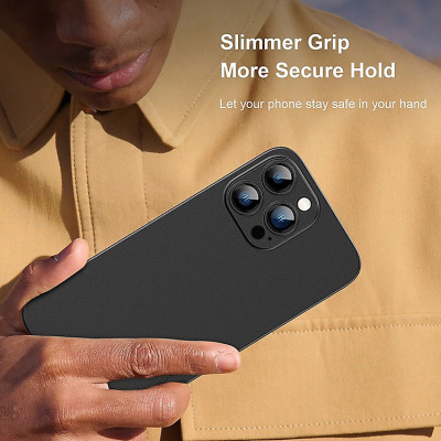 Ốp lưng nhám siêu mỏng 0.3mm cho iPhone 16 ProMax / 16 Pro /16 Plus / ip16 hiệu Memumi Slim - mặt lưng chống trượt, chống bám bẩn - Hàng nhập khẩu