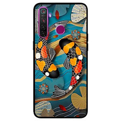 Ốp lưng dành cho Realme 6i mẫu Cá Koi Đen