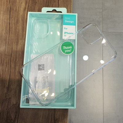 Ốp cứng chính hãng Memumi trong suốt dành cho iPhone 11 Pro Max