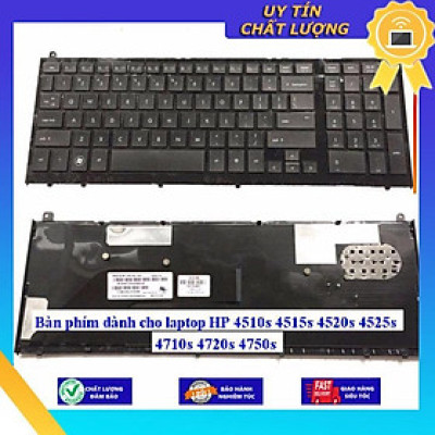 Bàn phím dùng cho laptop HP 4510s 4515s 4520s 4525s 4710s 4720s 4750s  - Hàng Nhập Khẩu New Seal