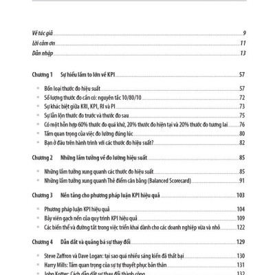 KPI - Key Performance Indicators - Thước Đo Mục Tiêu Trong Yếu (Tái Bản 2023)