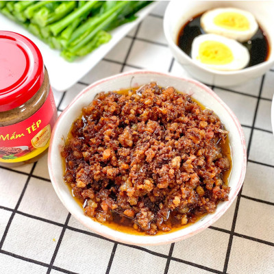 Mắm tép Lê Gia chai 110g