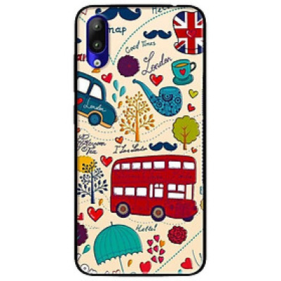 Ốp lưng dành cho Vsmart Start mẫu Họa Tiết Xe Buýt