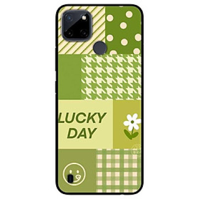 Ốp lưng dành cho Realme C21Y - Realme C25Y mẫu May Mắn Xanh