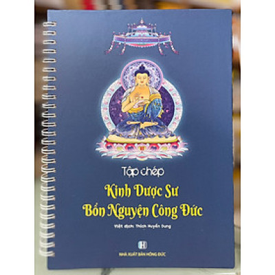 Tập chép kinh Dược Sư bổn nguyện công đưc 