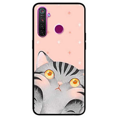 Ốp lưng dành cho Realme 6i mẫu Mèo Hồng
