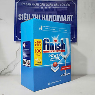 Viên rửa bát Finish Classic 90 viên - 2 chức năng