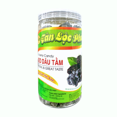 KẸO DÂU TẰM TÂN LỘC PHÁT COMBO 1KG - MỖI HŨ 500G