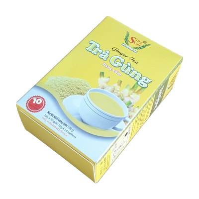 Trà gừng dạng cốm Sing Việt 100g